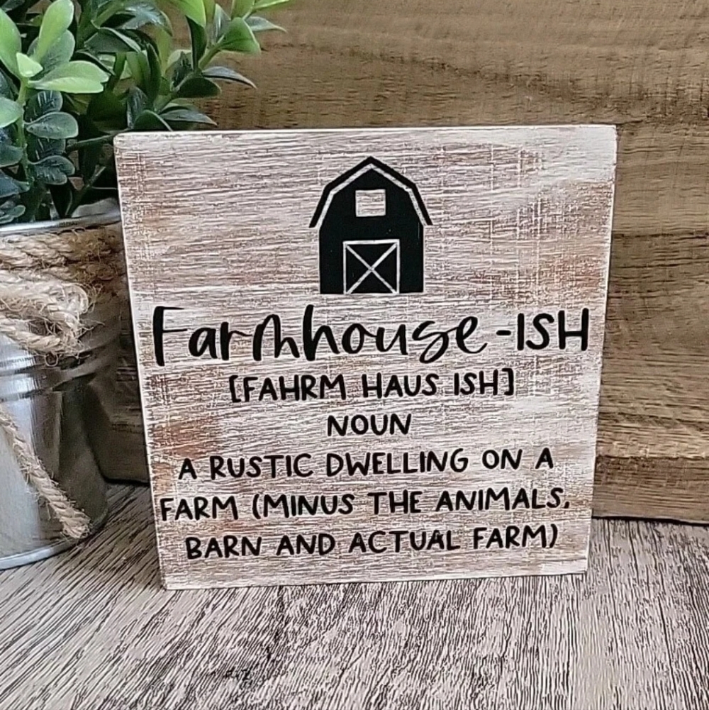 Tiered Tray Wood Sign #21